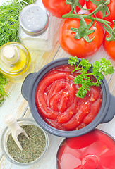 Image showing tomato sauce