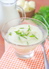 Image showing mashed potato