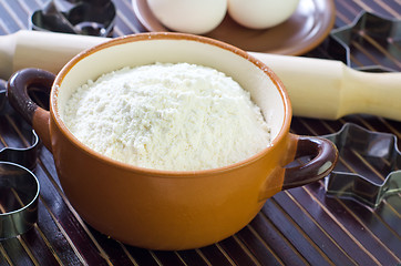 Image showing ingredients for dough