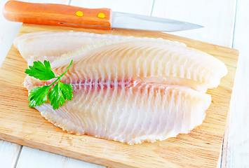 Image showing raw fish