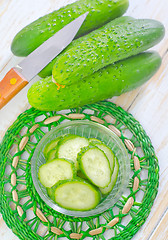 Image showing cucumber