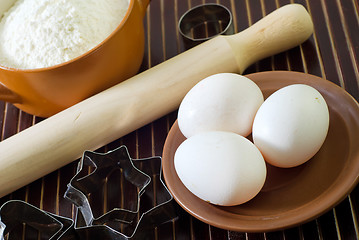 Image showing ingredients for dough