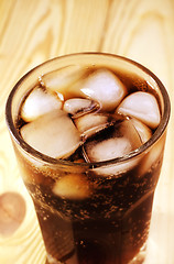 Image showing coca in glass