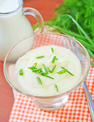 Image showing mashed potato