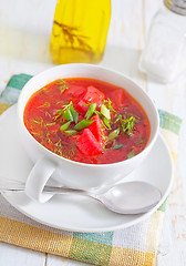 Image showing fresh soup