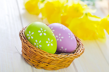 Image showing easter eggs