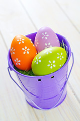 Image showing easter eggs