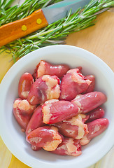 Image showing chicken hearts