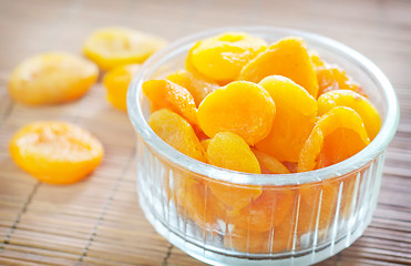Image showing dry apricots