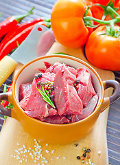 Image showing raw meat