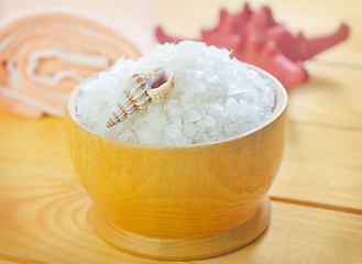 Image showing sea salt