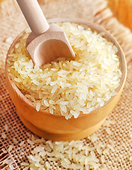 Image showing raw rice