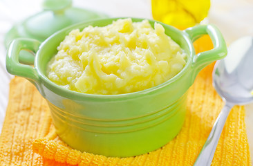 Image showing mashed potato