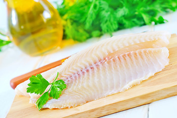 Image showing raw fish