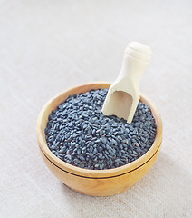 Image showing black sesame