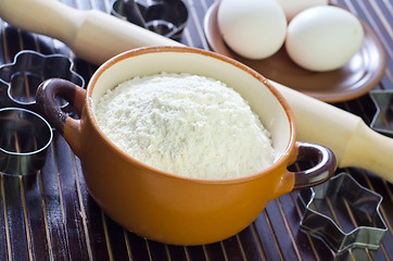 Image showing ingredients for dough