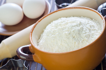 Image showing ingredients for dough