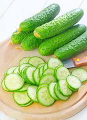 Image showing cucumber