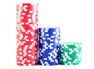 Image showing chips for poker