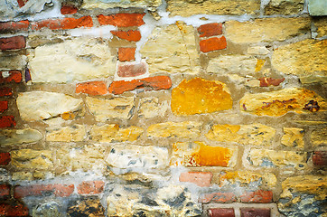 Image showing old bricks wall