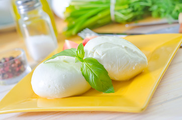 Image showing mozzarella