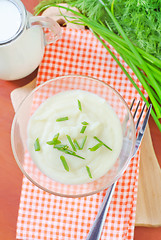 Image showing mashed potato