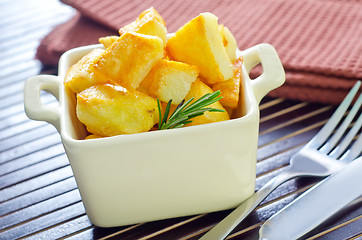 Image showing Fried potato