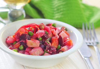 Image showing fresh vegetarian salad