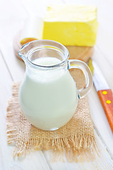 Image showing milk in jug