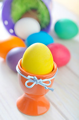 Image showing easter eggs