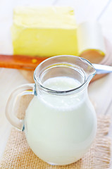 Image showing Milk in jug