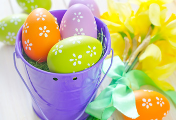 Image showing easter eggs