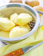 Image showing raw potato