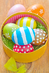 Image showing easter eggs