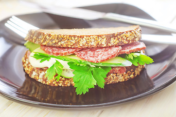 Image showing sandwich