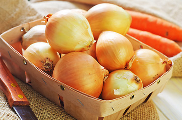 Image showing onion and carrot