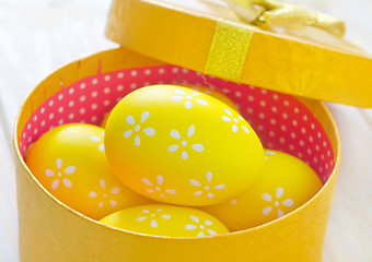 Image showing easter eggs