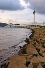 Image showing Sea shore