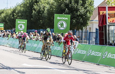 Image showing The Breakaway - Tour de France 2015