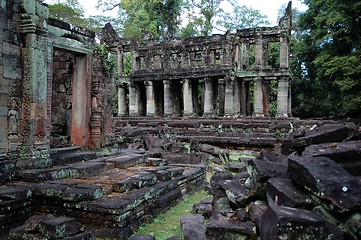 Image showing Ruin temple at Angkor Wat, Cambodia
