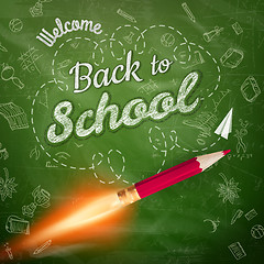 Image showing Back to school illustration. EPS 10