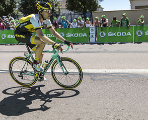 Image showing The Cyclist Jos van Emden - Tour de France 2015