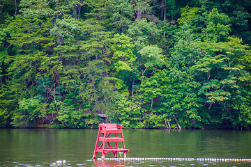 Image showing scenery around lake lure north carolina