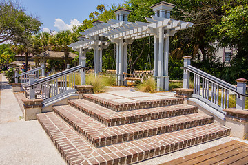 Image showing trellis design canopy details