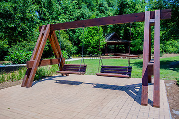 Image showing trellis design canopy details