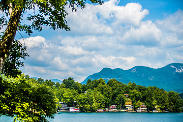 Image showing scenery around lake lure north carolina