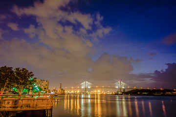 Image showing savannah georgia waterfront and street scenes 