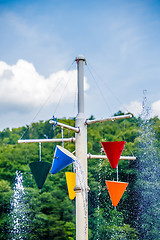 Image showing water park in the mountains