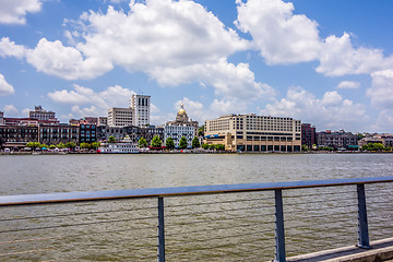 Image showing savannah georgia waterfront scenes