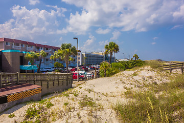 Image showing tybee island beach scenes